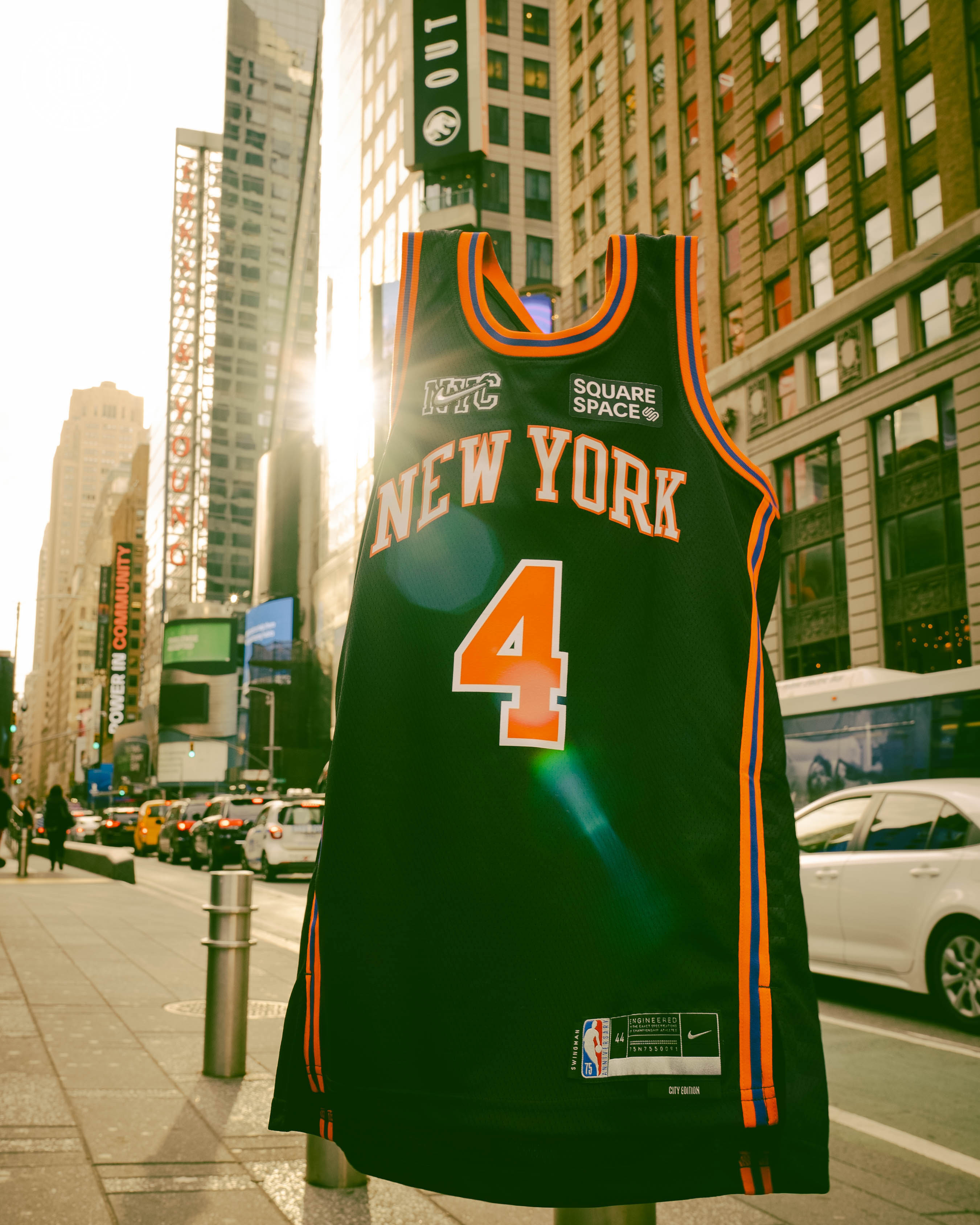 NEW YORK KNICKS on X: A detailed look at the latest City Edition jerseys.  @KITH x #NewYorkForever  / X