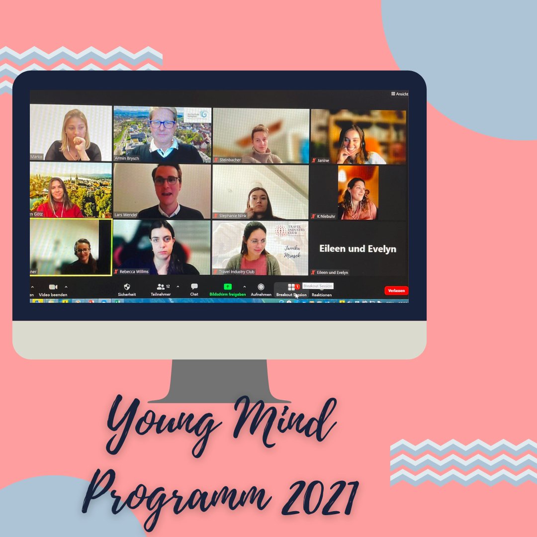 TIC_Deutschland's tweet image. Das Young Mind Programm 2021 🤩‼️ Auch in diesem Jahr findet wieder das Young Mind Programm statt, das Talente aus der Reisebranche zusammenbringt und ihnen durch verschiedene Workshops hilft, sich weiterzuentwickeln.
#youngmind #talentprogramm #tic #travelindustry  #openmind