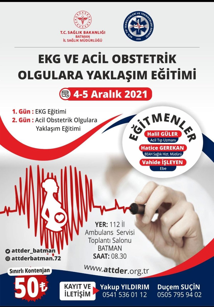 ATTDER_BATMAN's tweet photo. #attder #Batman #eğitim #ekg #acil #obstetrikolgular https://t.co/URZsU6d6nC