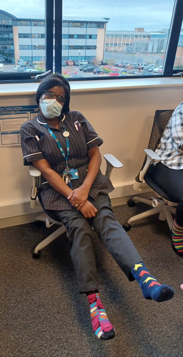 gie_pen's tweet photo. @Mersey_Care Today, we are wearing odd socks to support anti bullying week. 
We hope this is to re-enforce our message that it is good to be different. #BAME #iwillspeakup #iwilllistenup #iwillfollowup @Bunjumin @sallyscouza @LoisNewitt https://t.co/FVU6ckoN59