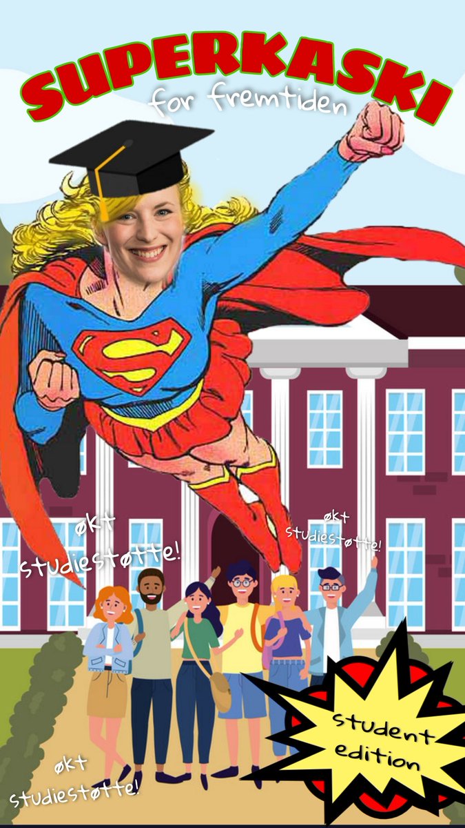 Takk for at dere ser studentene <a href="/SVparti/">SV</a> <a href="/kariekas/">Kari Elisabeth Kaski</a>! 1,3G og deretter opptrapping er en viktig prioritering for nåtiden og fremtiden. Krysser fingrene for bredt gjennomslag på Stortinget.
#studentkravet #studiestøtte #alternativtbudsjett #statsbudsjett