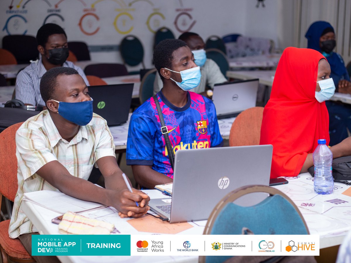 KumasiHive's tweet image. Our Moblie Application training with flutter began today. Our trainees did a demo of existing mobile apps created with Flutter like (Pase Online, Bethniel app, Bundle Africa, Achieve app) to help them appreciate Flutter before they explore further.
#GTLbaseprogram #HiveTraining