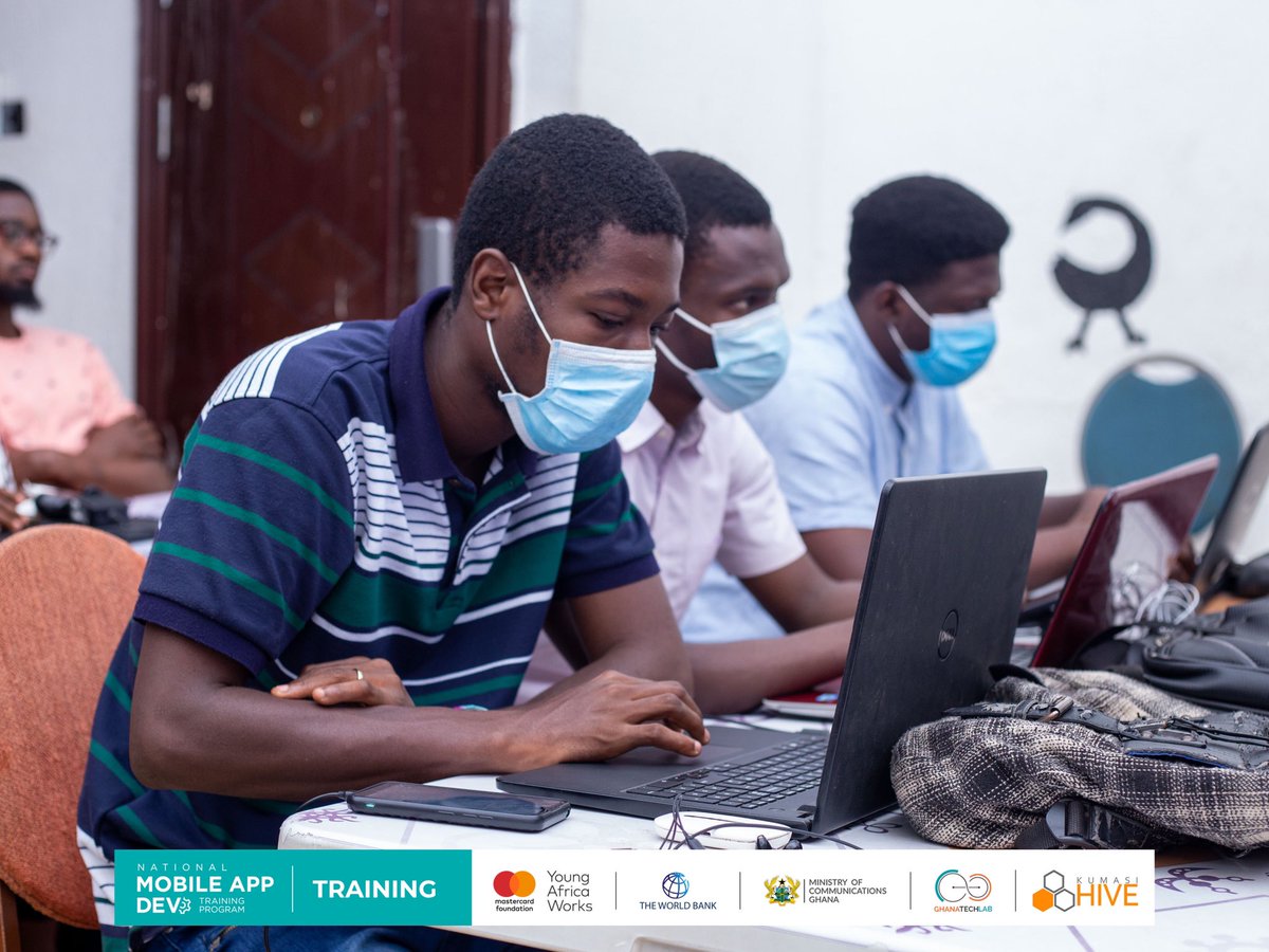 KumasiHive's tweet image. Our Moblie Application training with flutter began today. Our trainees did a demo of existing mobile apps created with Flutter like (Pase Online, Bethniel app, Bundle Africa, Achieve app) to help them appreciate Flutter before they explore further.
#GTLbaseprogram #HiveTraining