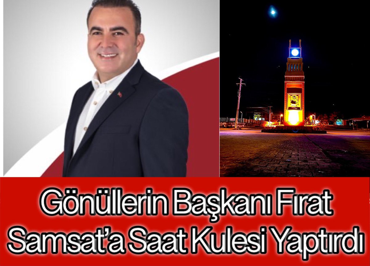 Samsat’a Saat Kulesi Yapıldı
adiyamanses.com.tr/umnRfaZgeKjx
<a href="/halilfrat2/">halil fırat</a> <a href="/SamsatBelediye1/">Samsat Belediyesi</a>