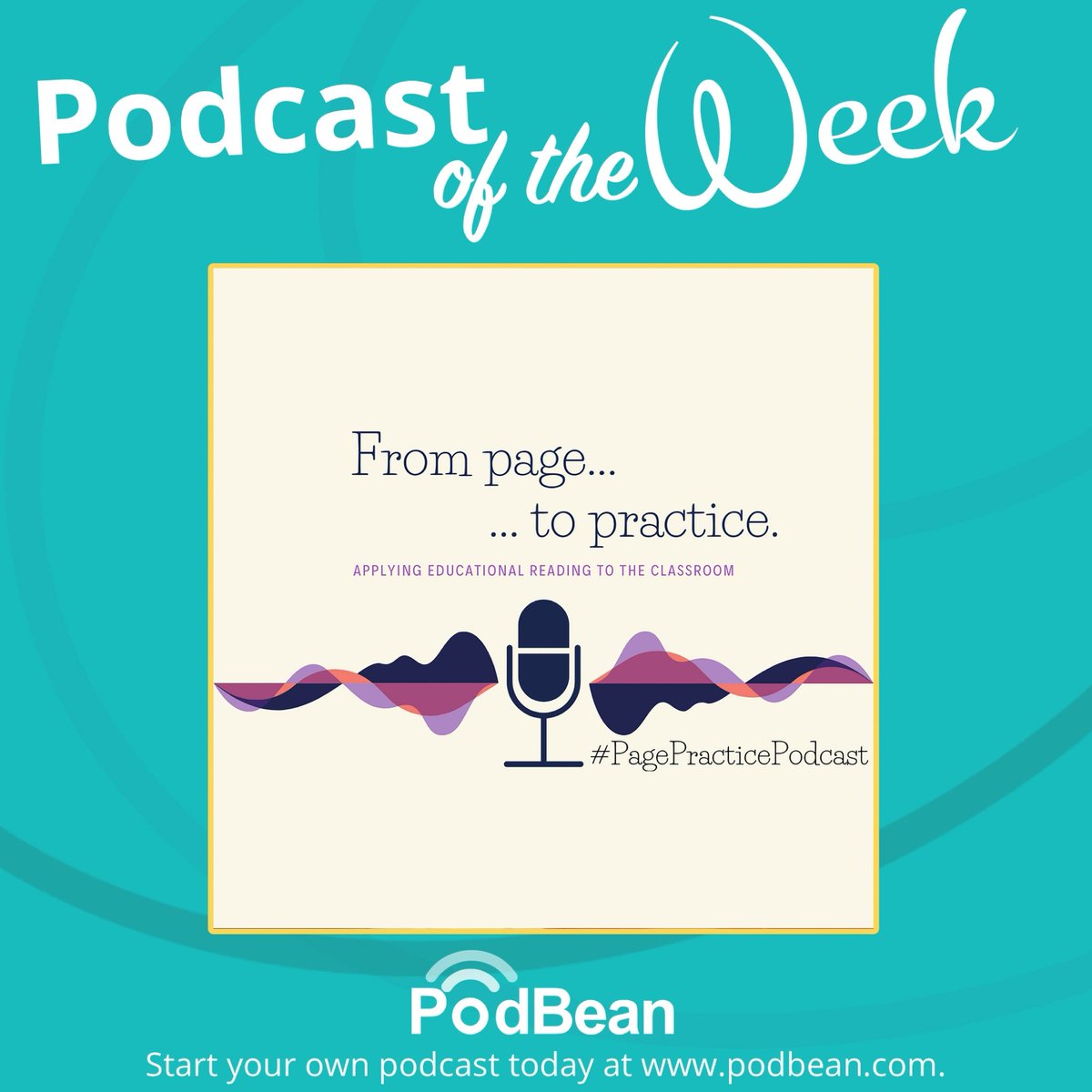 BexN91's tweet photo. Huge thanks to @podbean for selecting @pagepracticepod as podcast of the week! #pagepracticepodcast https://t.co/vXrosdtt2g https://t.co/Q7zaF1rVX7