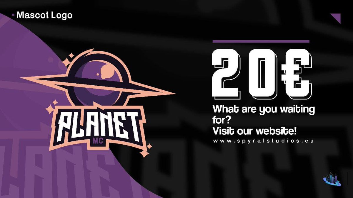 Spyral_Studios's tweet photo. 🪐Hi everybody! This #mascot #logo was made by our #graphic designer for the #PlanetMC server! Do you also want a graphic like this too? Contact us now to order what you want! Don't forget to follow us on #Twitter by clicking the button above!
• For commision or info in direct https://t.co/5jMHGMINIZ