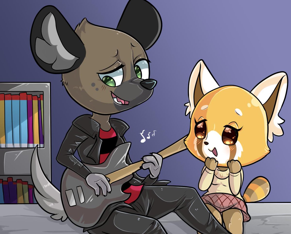 Haida playing Retsuko some songs This is from a few years back but it was f...