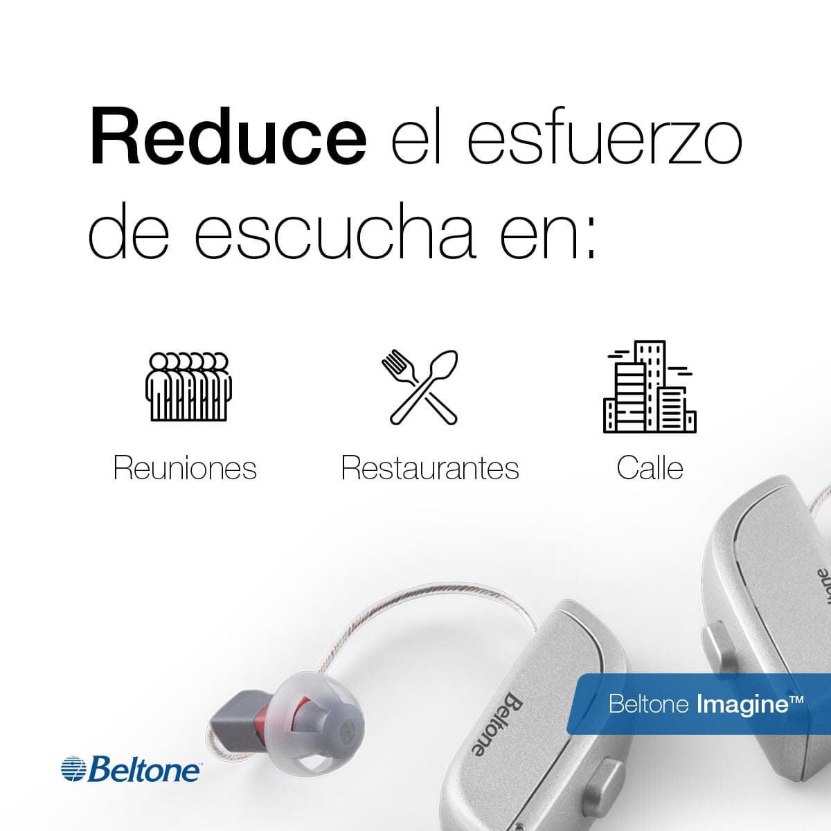 OpticaGranPlaya's tweet photo. ¿Te cuesta escuchar con tus audífonos en un restaurante, en una calle muy transitada o en una reunión familiar?
El audífono 🦻 Beltone Imagine con M&amp;RIE reduce el esfuerzo de escuchar en todo este tipo de situaciones auditivas.

#veryoirbien #audioprotesistas #audífonos #beltone https://t.co/duSll0oMsS