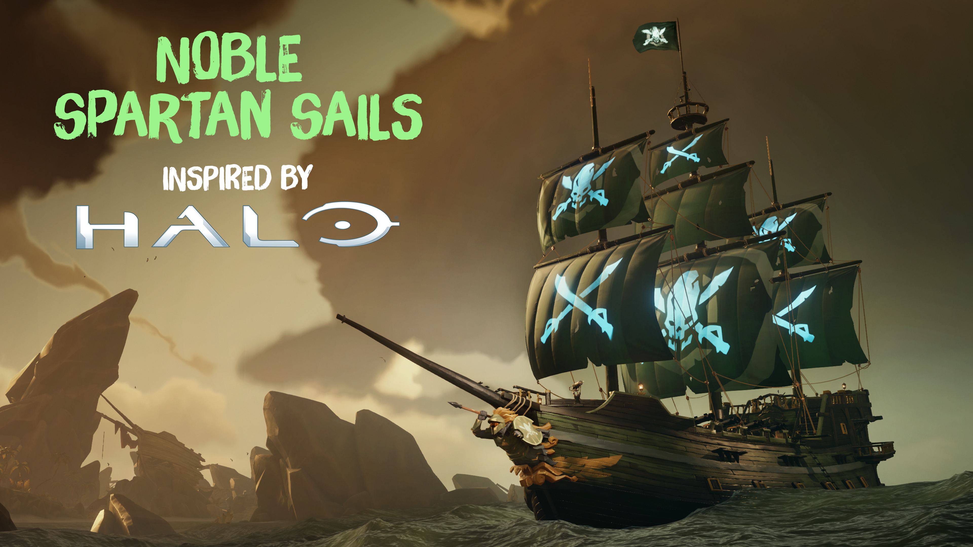 Парус Спартанец Sea of Thieves