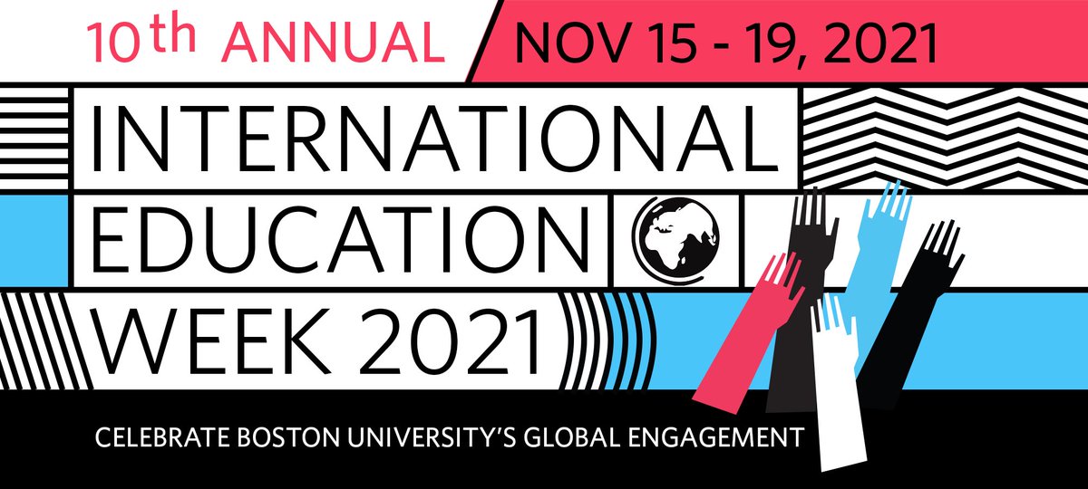 #BUIEW2021 is here! 🌏✨Visit bu.edu/globalprograms… to view the IEW calendar full of fun, exciting events!