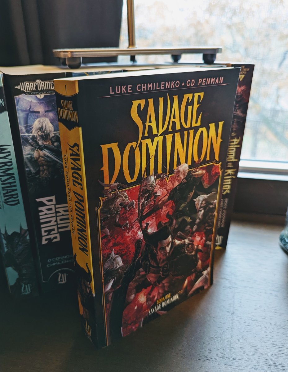 Wraithmarked's tweet photo. 🎉📚#PAPERBACK #BOOKGIVEAWAY 📚🎉

SAVAGE DOMINION, #signed by Luke Chmilenko!

Follow for 4 chances, #RT for 2, and Like or Comment for 1 each! 

Winner announced Friday! We ship internationally! 

#amreading #amwriting #book #books #free #BookBuzz #reading #BookTwitter #booktwt https://t.co/bOtEDwWha8