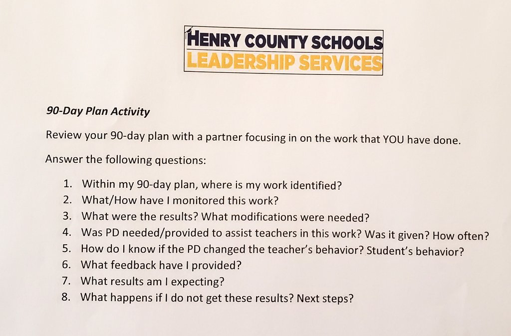 CynthiaMcCray19's tweet photo. I enjoyed facilitating the session in #APIP2022 this AM. APs shared, with a partner, their work in the CSIP/ 90-Day Plan. Guided questions were provided to help facilitate these discussions. Listening, learning and take aways were obvious. Great Work! #BeTheChange @KirkShrum https://t.co/pObRBA9MzG