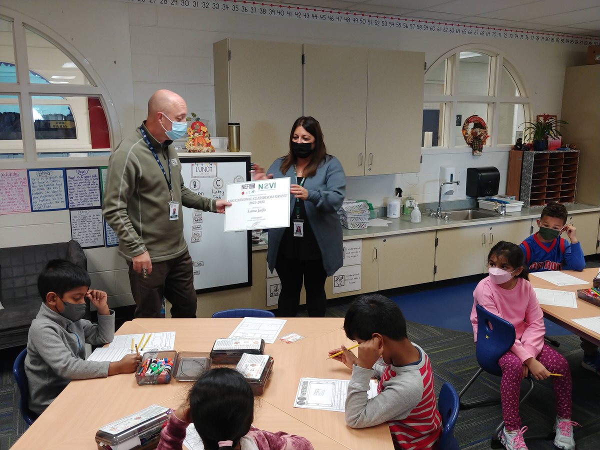 Many thanks to <a href="/NoviEdFound/">Novi Educational Foundation</a> for supporting three of our teacher grants. You make a difference across the entire district!