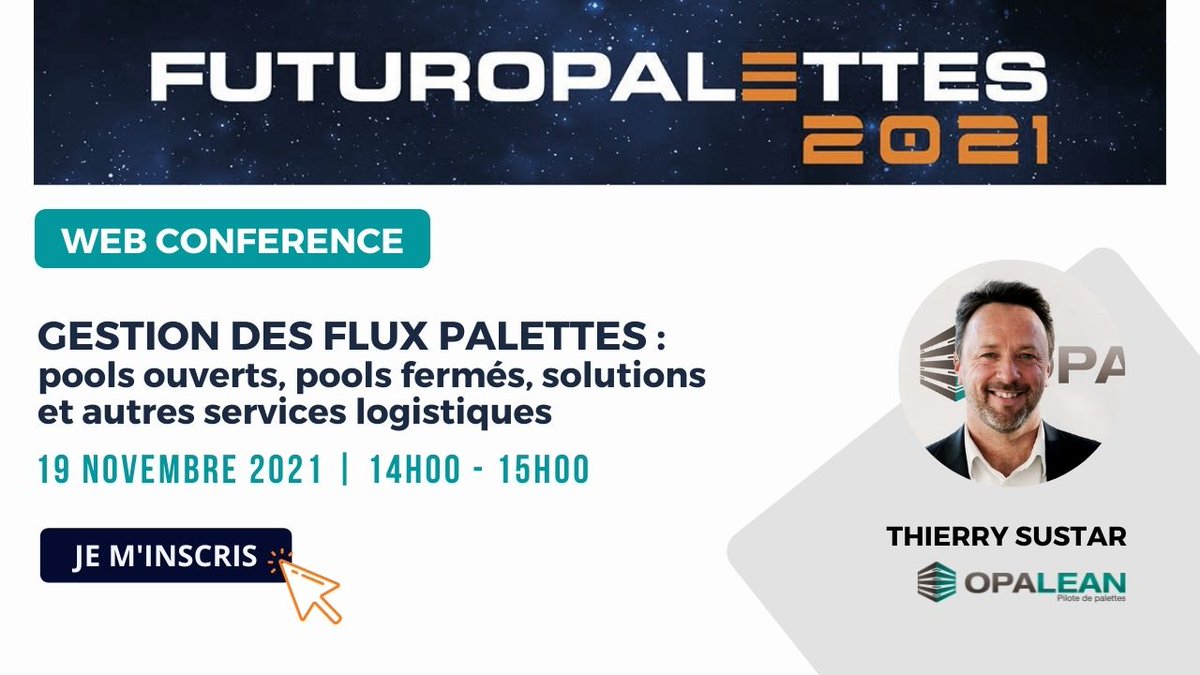 Opalean1's tweet photo. 🤔 𝗣𝗮𝗹𝗲𝘁𝘁𝗲𝘀 𝗲́𝗰𝗵𝗮𝗻𝗴𝗲𝘀 𝗲𝘁/𝗼𝘂 𝗹𝗼𝗰𝗮𝘁𝗶𝘃𝗲𝘀 ?
Quel modèle de gestion le plus économique et responsable ?
👉RDV #Futuropalettes2021 ce vendredi 19/11 à 14h
S'inscrire aux WebRencontres https://t.co/MYe2hBsafY
#palettes #innovations #logistique #Solutions https://t.co/DHUnXXvzfd