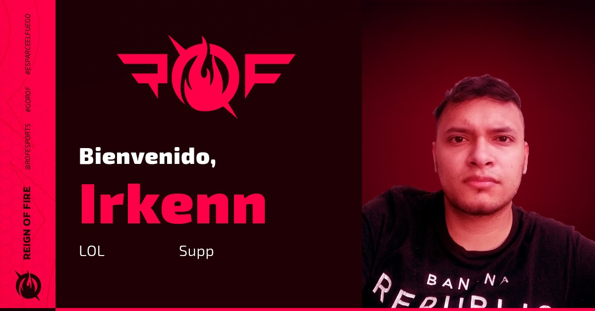 OfficialRof's tweet photo. πππ‘πππ©ππ£π ππ€π‘π...
β³ ππͺπ₯π₯π€π§π©
β€· Nuevo dΓa con nueva presentaciΓ³n, Se viene el equipo masculino y para iniciar les presentamos a Irkenn! El support, siempre listo para dar todo por su equipo sin importar que le cueste.
#GOROF #EsparceElFuego #lolEsport https://t.co/EGtzZi4JmQ