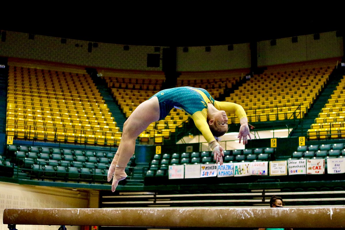TribeSAAC's tweet photo. Introducing our Women and Men’s Gymnastic teams! Keaghan Schafer, Avery Bernier, and secretary chair, Christian Marsh, and Connor Bowman are representatives of their team in #TribeSAAC https://t.co/IqqIXzRJMR