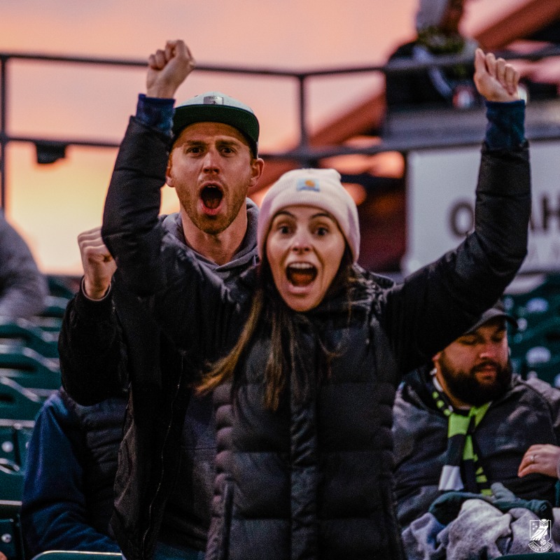 Union_Omaha's tweet photo. ๐ฃ Whether you were singing with @OmahaParliament or yelling from your seats, you made @WernerPark ๐ฎ๐ต๐ฎ๐ฌ๐ฝ๐ป๐ฒ๐ฌ on Saturday. โก
Help us do it even bigger when we play for a championship on 11/20!
#VivaBรบhos | @Hudl