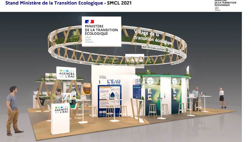 #SMCL Les agences de l'eau vous accueillent sur le stand du Village de la #TransitionEcologique (Pavillon 4– B120) du 16 au 18 novembre pour échanger autour des solutions en faveur de l’adaptation au changement climatique et de la protection de l’eau.💧 #eau