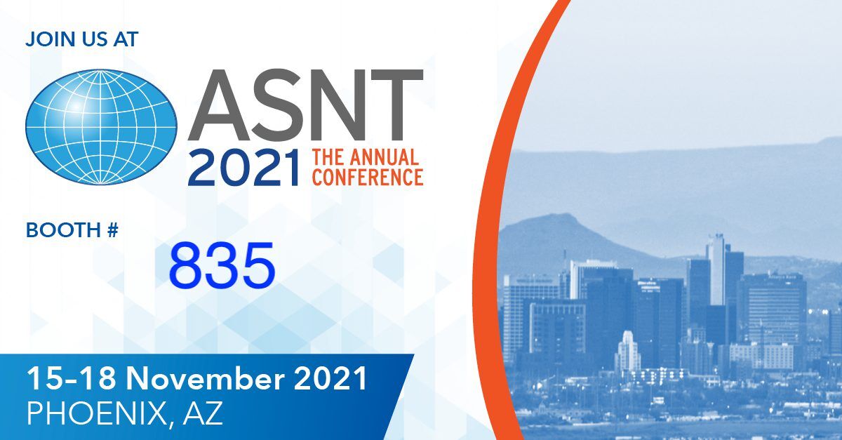 FloodlightSoft1's tweet photo. We look forward to seeing everyone tonight at the ASNT Annual Conference Welcome Reception! Stop by Booth 835 to learn more about our NDT inspection management platform and grab some great SWAG. https://t.co/fidpMon8Ox #ASNTannual #ASNTconference #digitaltransformation https://t.co/ZG07TKj5Z3