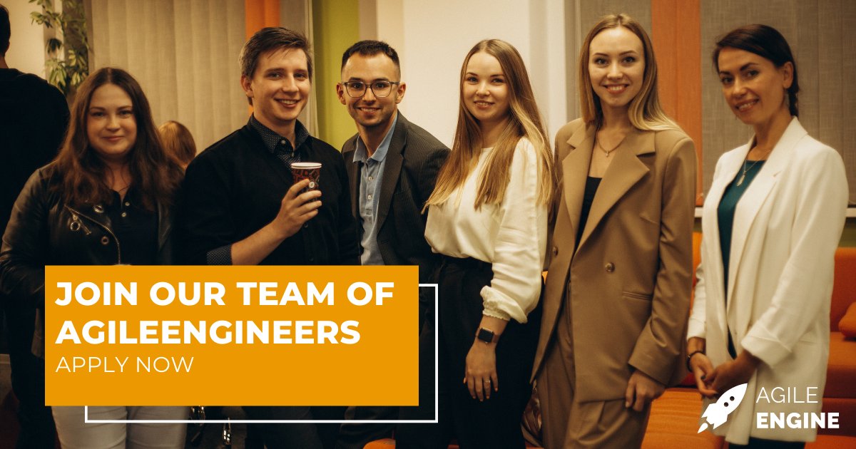 agileengine's tweet photo. Ahoy to all software-Jedis! Let’s explore a vast tech universe together by building solutions for companies like Bloomberg and Delivery Hero.🚀
Grab your lightsaber and discover all the available opportunities here👉 https://t.co/eWN4TaBxRw
#agileengine #jobsearch #jobopening https://t.co/rmfSP1jEJO