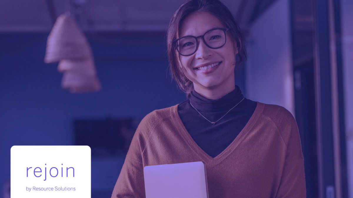 WorkingMums's tweet photo. Resource Solutions' "Rejoin" #returnersprogramme values what you have to offer, supporting you in relaunching your career after a period of time away and inspiring you to fulfil your potential. @RSOutsourcing 

Register to a one-off webinar event now!
https://t.co/hthppFt9Kz https://t.co/CzqwlrYy6X