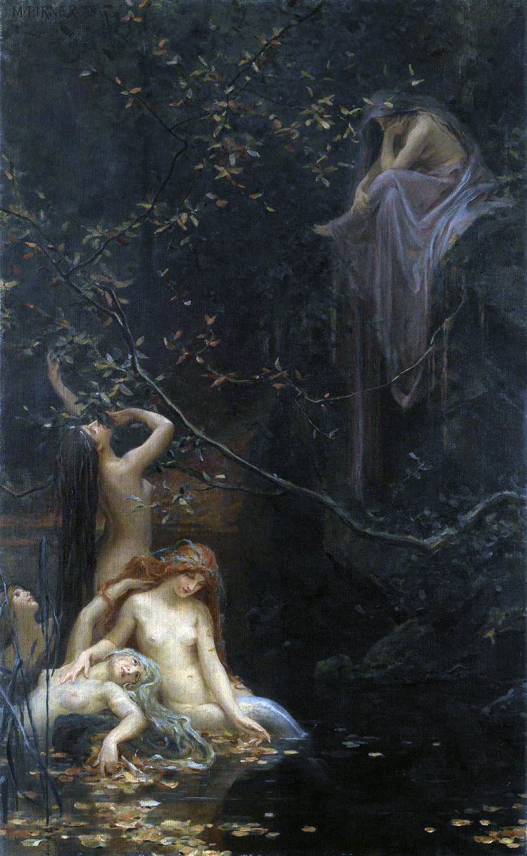 Faeries Near the Spring by Maximilian Pirner