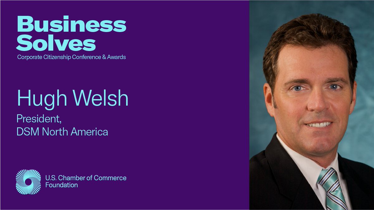 USCCFoundation's tweet photo. Tune in at 2:48 PM ET on Nov. 18 for Committing to a Healthier Future to hear from @HughCWelsh: https://t.co/1lN4EW7G0Y #BusinessSolves #Citizens2021 #CSR https://t.co/LisfRNOBbP