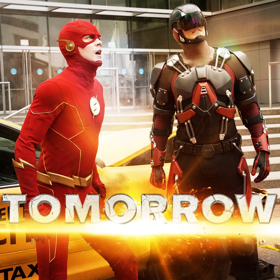 CW_TheFlash's tweet photo. Team Flash will be pushed to their limits. #TheFlashArmageddon begins tomorrow on The CW! # #TheFlash https://t.co/tAWAb4sOPz