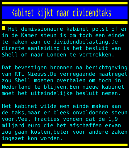 Kabinetsformatie2021