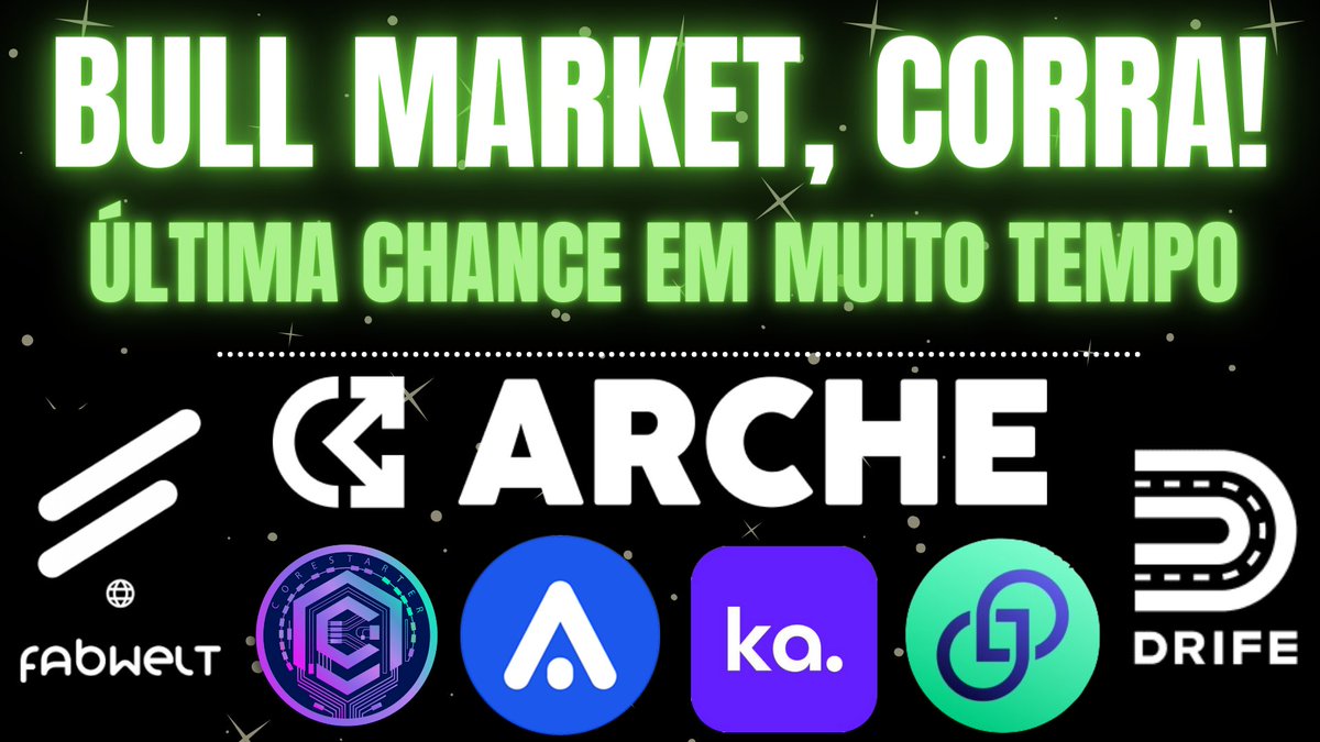 CriptoVilla's tweet photo. 📺LIVE: Bull Market: Hora de correr, última chance que teremos em muito tempo! Dezenas de altcoins...

LIVE agora, aqui 👇👇👇

>> https://t.co/sCH58TA4hj

#Criptomoedas #Bitcoin #investimento @Arche_Network @CoreStarter @kasta_app @partisiampc @Drife_official @FabweltToken https://t.co/VPBeAdNwvq