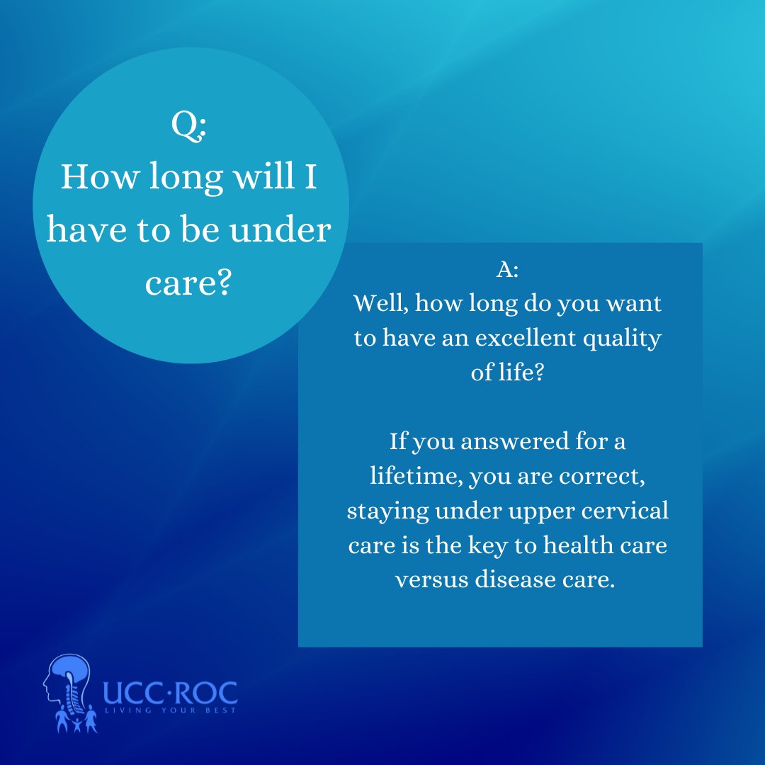 info_ucc's tweet photo. Taking care of your health is a life time task, making sure you are keeping a clear nervous system is key to living your life to the fullest! https://t.co/RMWizL5AKb