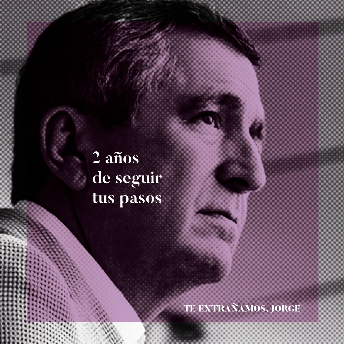 Omnilife's tweet photo. A dos años, seguimos manteniendo tu ejemplo de luchar por nuestros sueños un día sí y el otro también. 

Gracias por hacernos parte de tu deseo ardiente. Jorge Vergara, tu legado sigue presente 💜. 

#OMNILIFE https://t.co/RVsLM5txcN