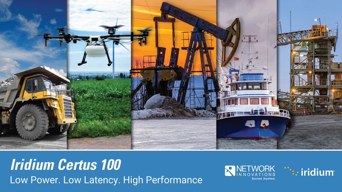 NetworkINV's tweet photo. It’s here! The launch of @IridiumComm #Certus100 – offering global coverage &amp; reliable #connectivity in small, low power equipment. 🚚🌎🛰️ 

Whether you’re a lone worker, a ship crew member, a pilot, or an adventurer, Certus 100 keeps you connected: https://t.co/4yIKMocuOJ https://t.co/eeROh5eHDx