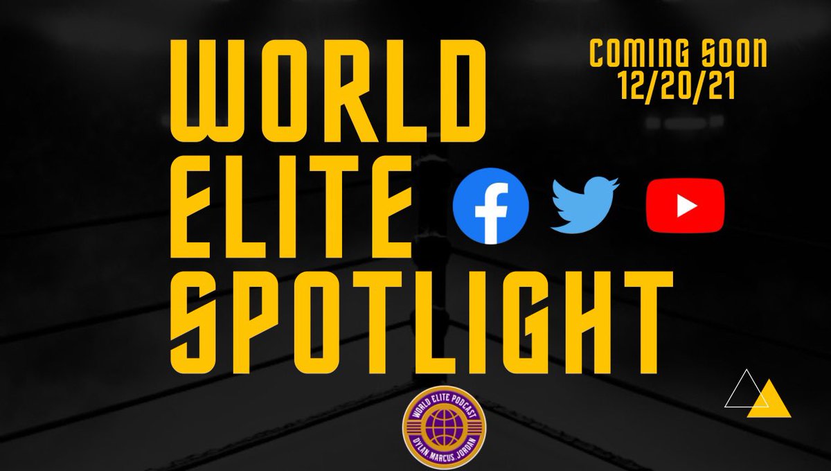 WorldElitePod's tweet photo. 🚨 MINI SHOW ANNOUNCEMENT 🚨

Dylan Hebert (@RealDylanHebert) and Jordan Johnson (@jordan_j2000) will be starting a brand new mini series called ‘World Elite Spotlight’. During this series, we will highlight one superstar to talk about every week. Coming soon on 12/20/21! https://t.co/JkAhTlm0Kd