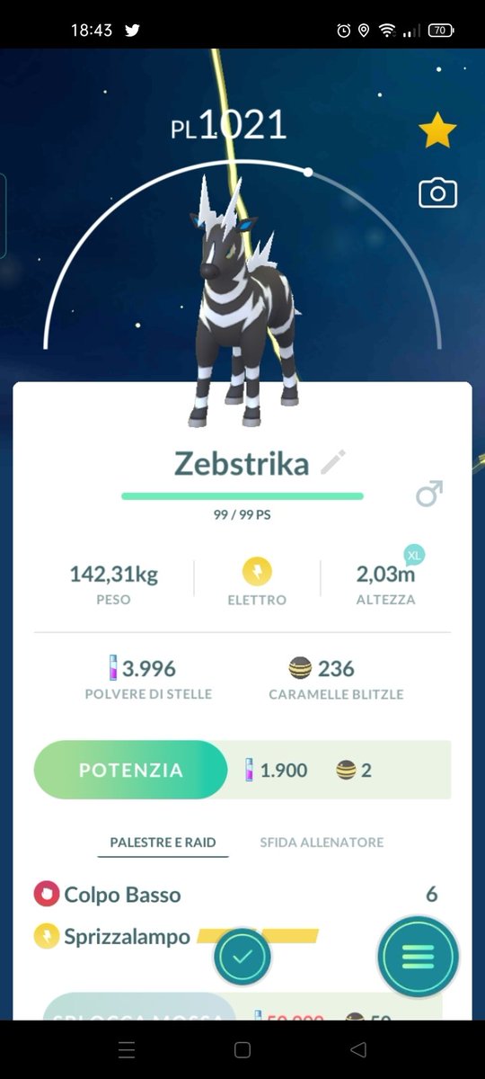 fanyaoi2's tweet photo. Buona sera a tutti. Un po' di Pokémon nuovi.
#PokemonGO 
#PokemonGoIt
#GOsnapshot 
#PokemonGoApp https://t.co/ilczm0fXi3