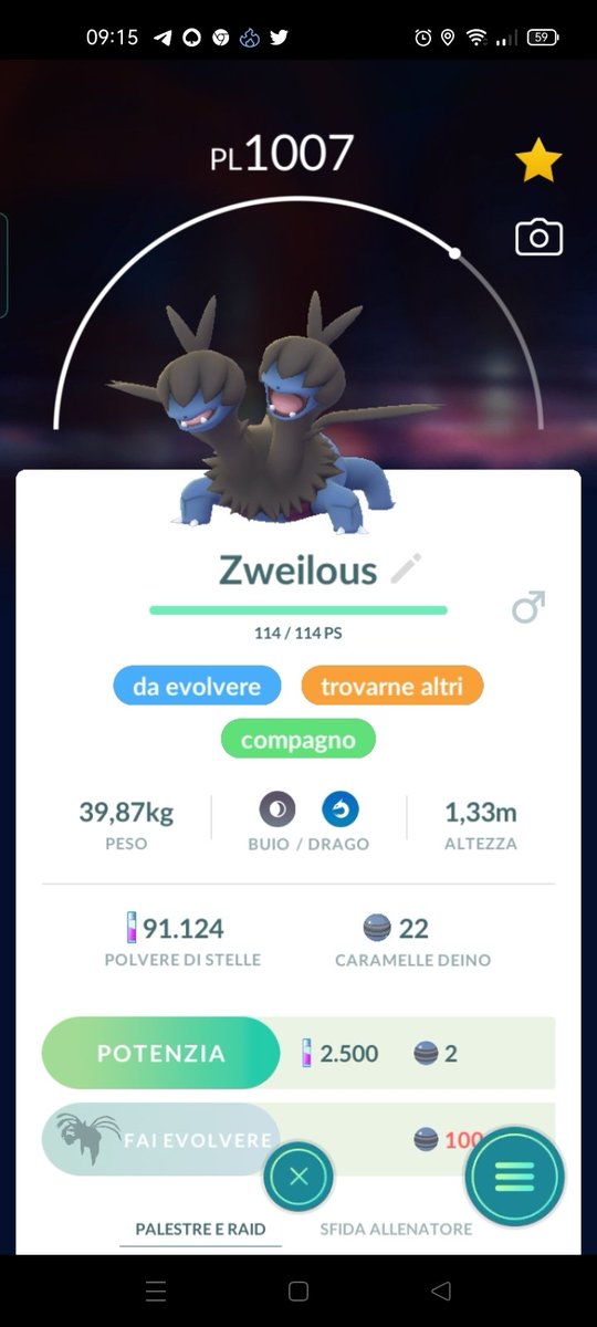 fanyaoi2's tweet photo. Buona sera a tutti. Un po' di Pokémon nuovi.
#PokemonGO 
#PokemonGoIt
#GOsnapshot 
#PokemonGoApp https://t.co/ilczm0fXi3
