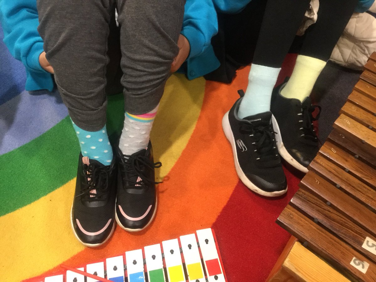 BJ_Year5's tweet photo. Our amazing Coral Class in Year 5, show off their funky socks on #OddSocksDay, raising money for #antibullyingweek2021 💙 #BenJonsonSchool https://t.co/RzQYu3EUUa