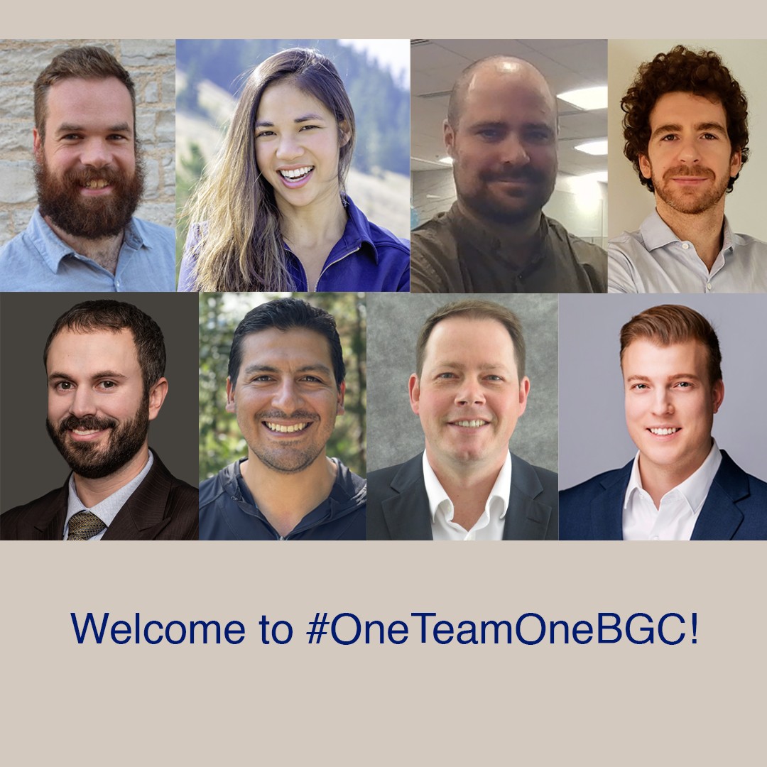 BGCEngineering's tweet photo. We're excited to announce a few of our recent new hires to #OneTeamOneBGC. Click on the link to find out more about our new team members. https://t.co/tp3D7vPGRw