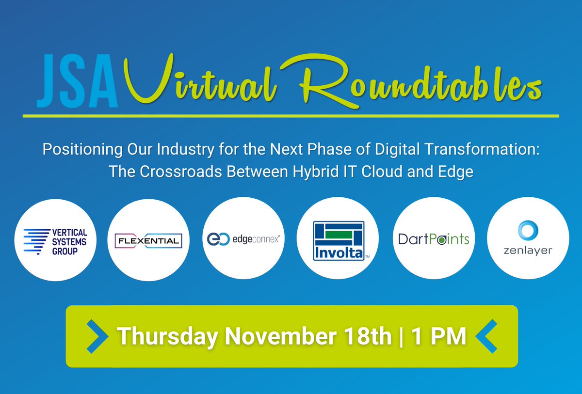 JSAEvents's tweet photo. 🤝NETWORK at 12:45pm ET➡️JOIN the Virtual Roundtable at 1pm ET 🤝NETWORK some more at 1:45pm ET. You don't want to miss it. 

Register here >https://t.co/Kv2Rso5G7Y.

Be one of the first 100 industry professionals to register and receive lunch on us! https://t.co/XqfPC8qMGU
