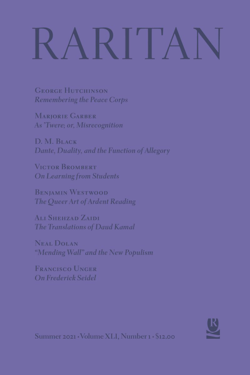 Raritan Quarterly tweet media