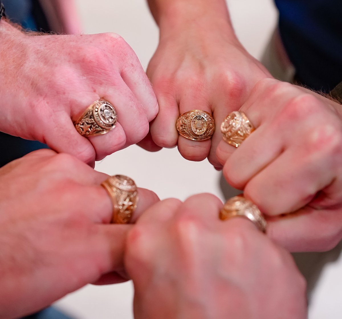 TAMU's tweet photo. Still thinking about last Friday's Aggie Ring Day! 🤩

Whose hand is feeling heavier this week? https://t.co/gJhy1KFgAd
