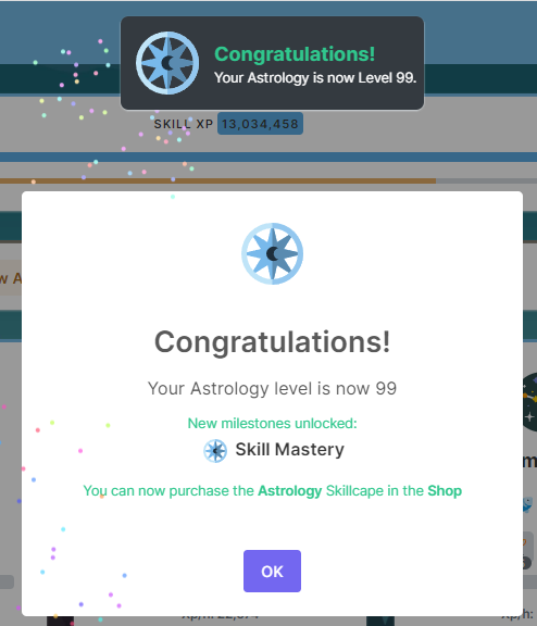 Jeroen026PoGo's tweet photo. Ayy, my Astrology level is 99, which means I can wear my Max cape again 😈

#RoadToComp again! https://t.co/Sa9EFeqs4Z