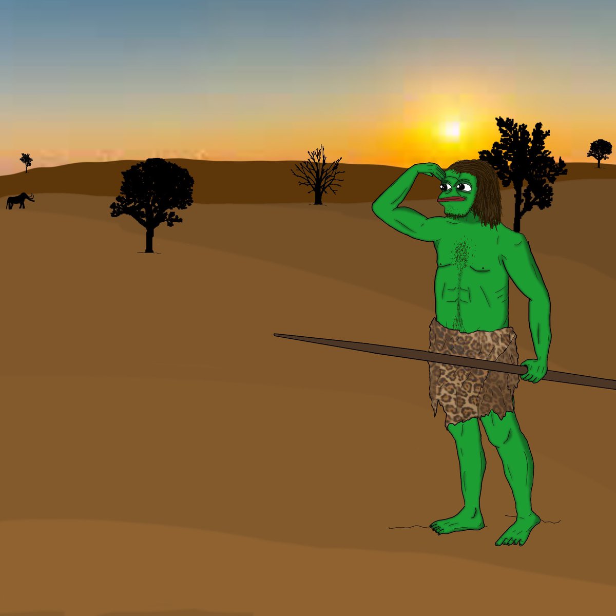 Pepe the Prehistoric airdrop hunter