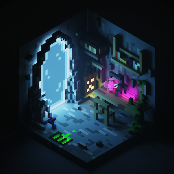 Portal Room from my collection on Opensea. 
Fallow and
Visit me here for more
opensea.io/collection/vox…

#NFTs #nftcollectors #NFTartist #cryptocurrency