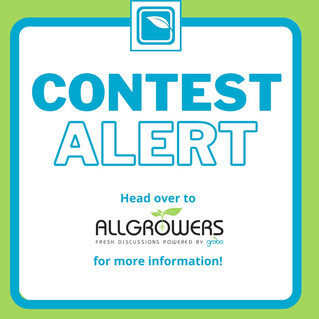 Contest Alert! Come participate in our photo contest. Have you learned any cool tricks you want to share?

Enter the Contest Here:  allgrowers.grobo.io/t/new-photo-co…

#contest #grobo #grobogrow #growbox #hydroponics #cannabis #cannabisgrower #cannabislover #cannanisgrowingskills