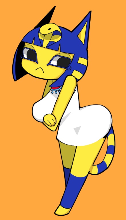 「Ankha ナイル 」|電気ウサギ⚡🐰のイラスト