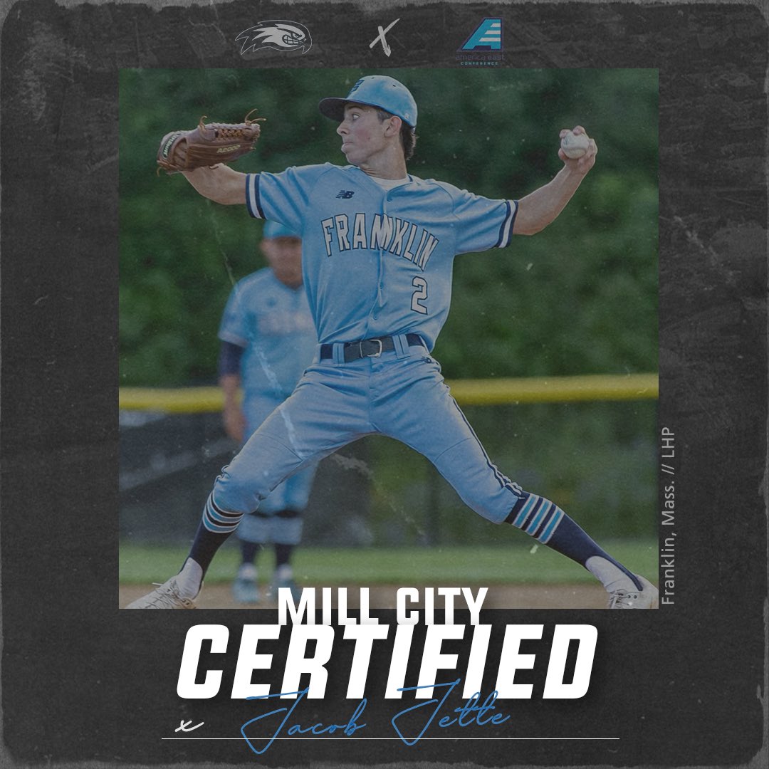 RiverHawkBB's tweet photo. Another addition to the River Hawk family❗️Welcome to Mill City, Jacob❗️

#UnitedInBlue | #AEBASE https://t.co/a4o4k3Tx0r