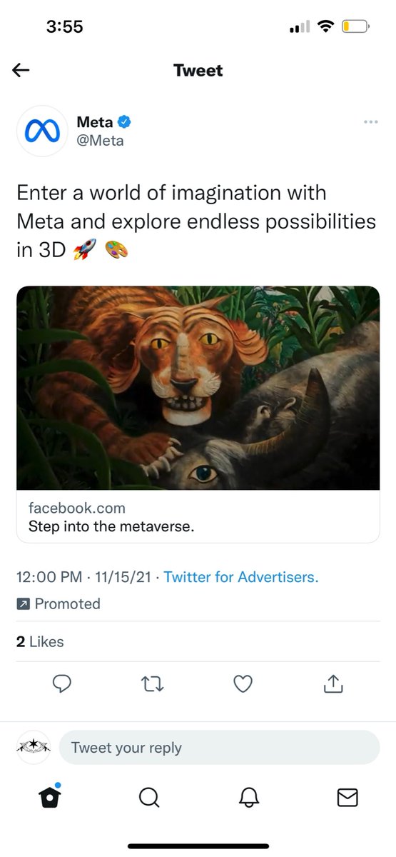 Facebook using Chinese Astrology with the Tiger (2022) on top of the Ox (2021) #Facebook #Meta #ChineseAstrology