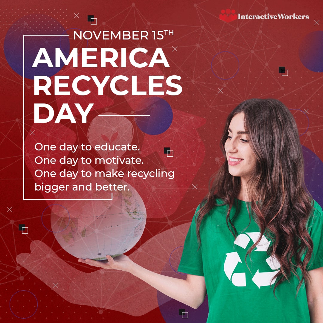 InteractiveWrks's tweet photo. 𝐀𝐦𝐞𝐫𝐢𝐜𝐚 𝐑𝐞𝐜𝐲𝐜𝐥𝐞𝐬 𝐃𝐚𝐲♻️

Today we recognized the importance and impact of recycling, which has contributed to American prosperity and the protection of our environment. 

#interactiveworkers #virtualassistant #virtualassistants #virtualofficeassistant #recycleday https://t.co/mKtiwwnzU7