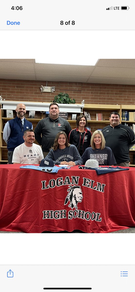 lehssoftball's tweet image. Congrats to our #10😊 Carly King on signing with Shawnee State this afternoon ! She works extremely hard and we are so proud of her !